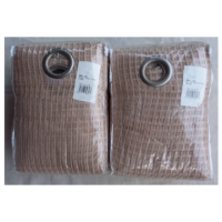 Rideau cleo antique 137cm x 213cm (lot de 2)