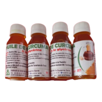 Huile de curcuma à la glycerine
