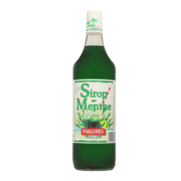 Sirop de menthe paillotes