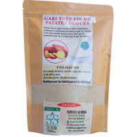 Gari très fin de patate douces