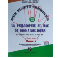LA PHILOSOPHIE AU BAC DE 1990 A NOS JOURS