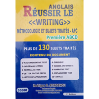 Réussir le WRITING Anglais 1ère