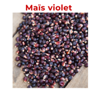 Maïs violet sous forme de grains (Kg)